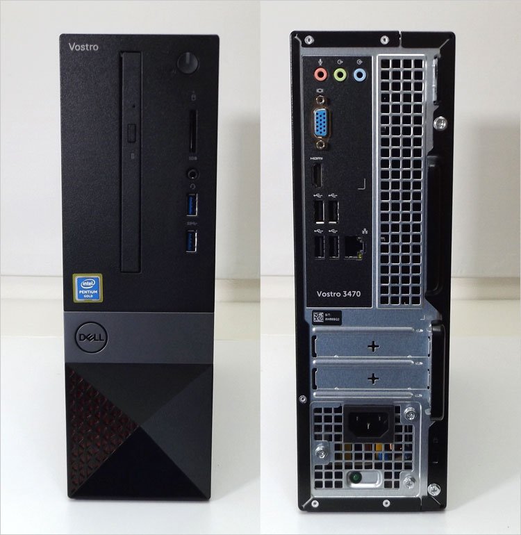 Pentium Gold G5400搭載、DELL Vostro 3470のレビュー！パソ兄さん