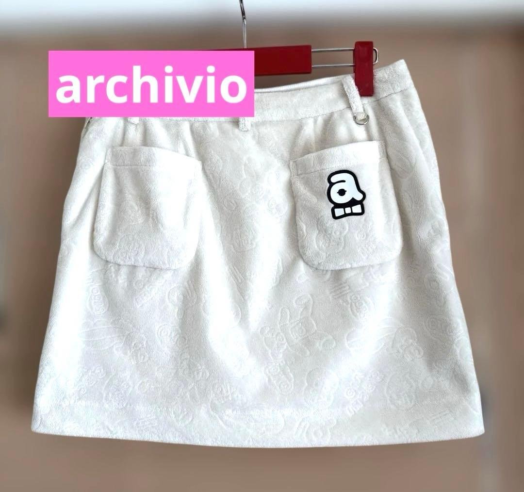 アルチビオ ★ archivio ベロア調スカート 38 レディース ゴルフ 楽天市場】【バーゲン!40%OFF!!】【秋冬モデル】アルチビオゴルフ